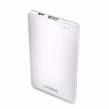 XTREME 3000 mAh Power Bank, White XBB8-0151-WHITE